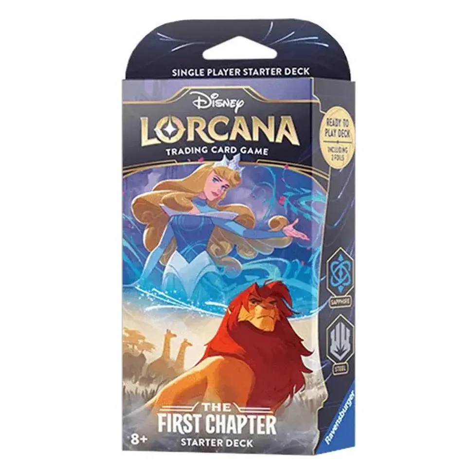 Deck Disney Lorcana First Chapter (Sapphire & Steel) 1