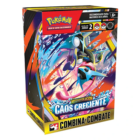  Combina y Combate de Megaevolución-Caos Creciente (Español)