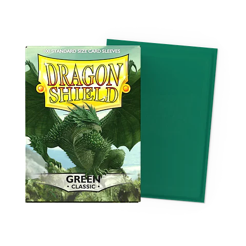 Micas Drangon Shield Standard Green Classic