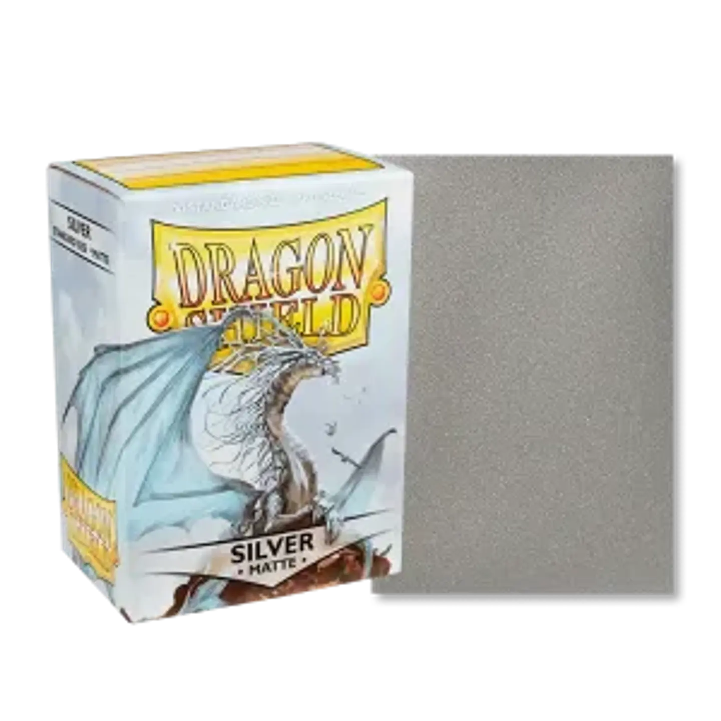 Micas Drangon Shield Standard Silver Matte 1