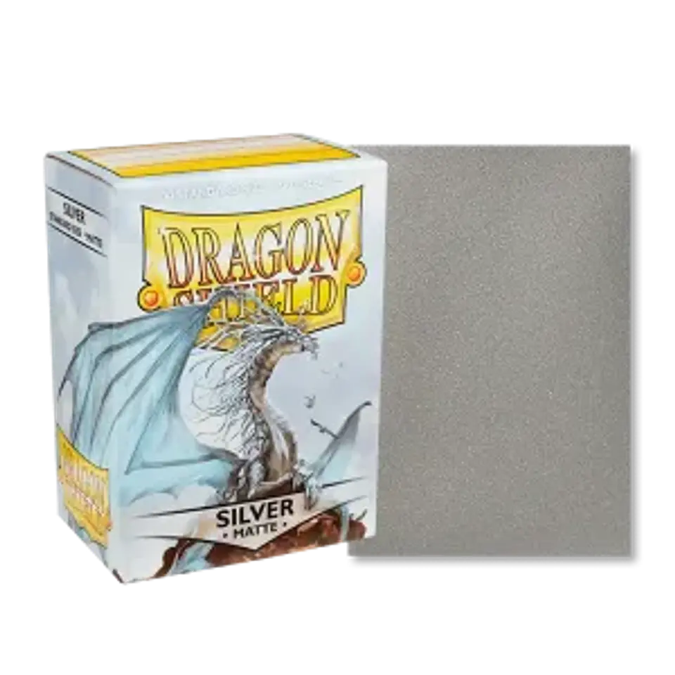 Micas Drangon Shield Standard Silver Matte 1