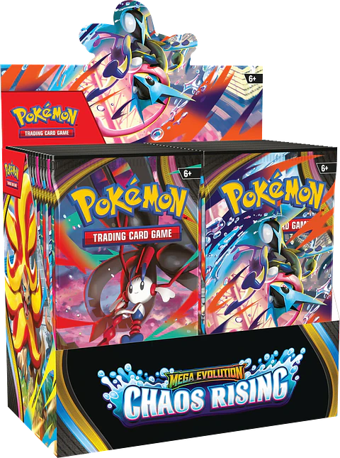 Pokémon TCG: Mega Evolution – Chaos Rising Booster Box