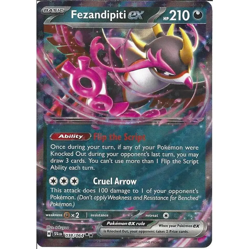 Fezandipiti ex - 038/064 - SV: Shrouded Fable 1