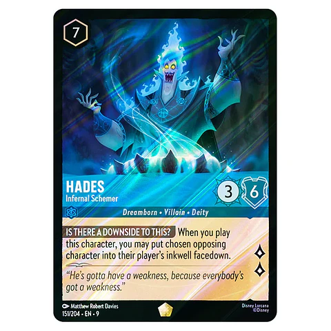Hades - Infernal Schemer Foil
