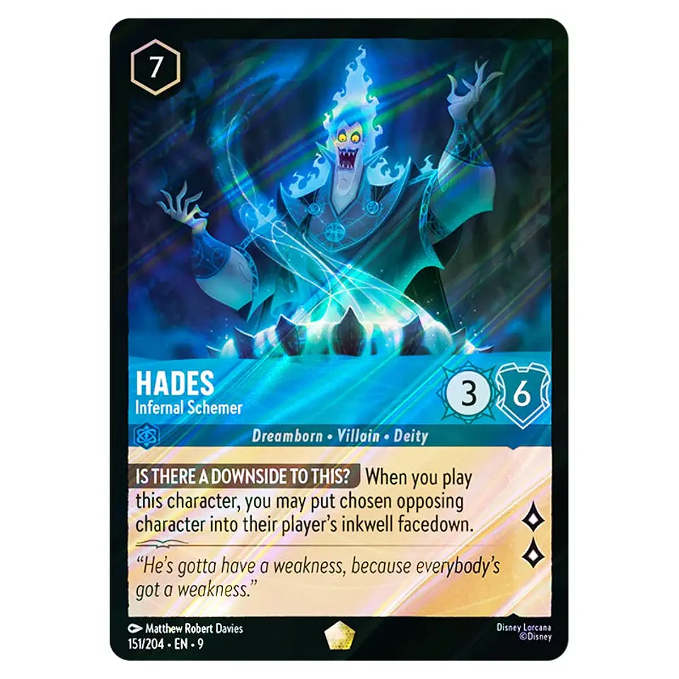 Hades - Infernal Schemer Foil 1