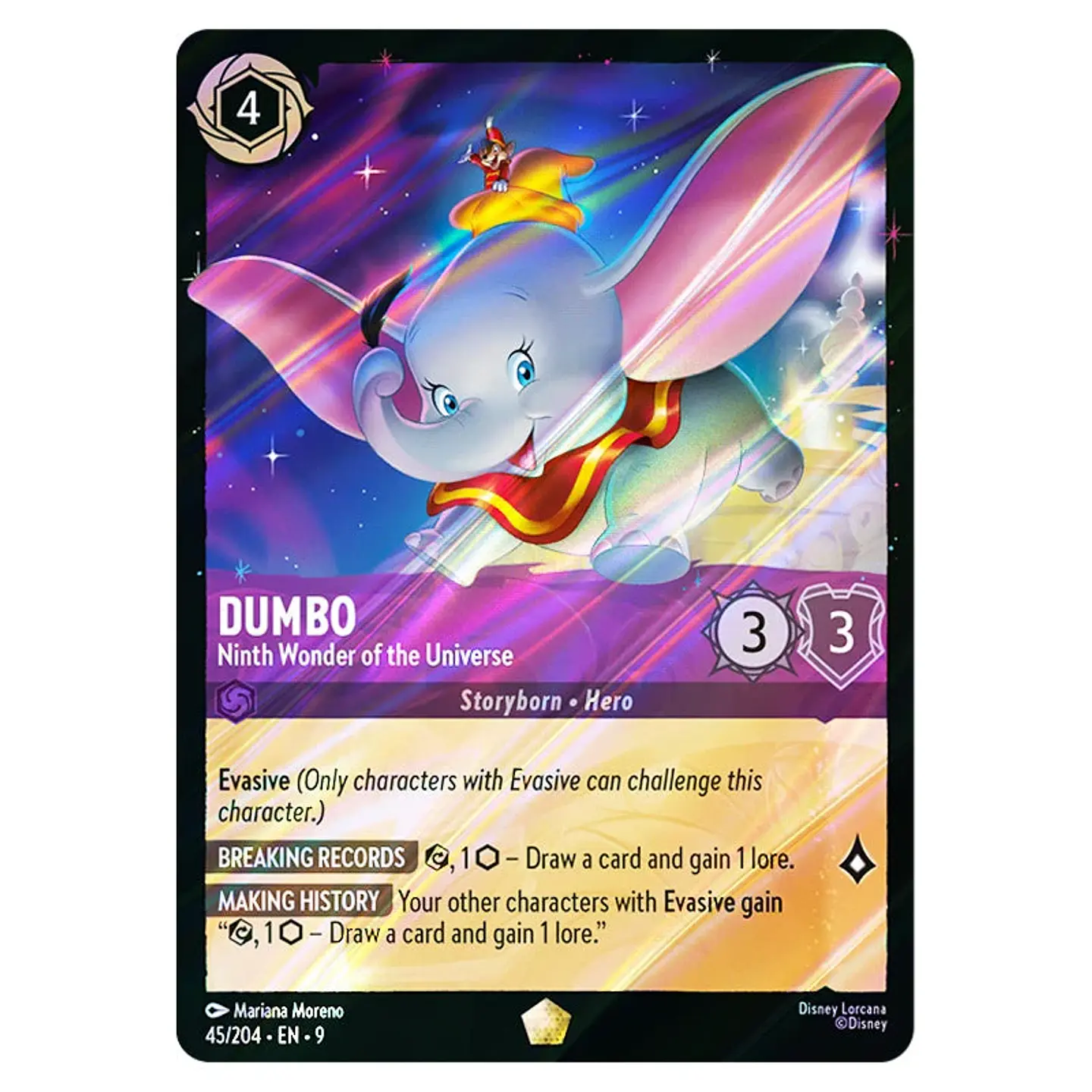 Dumbo - Ninth Wonder of the Universe Foil 1