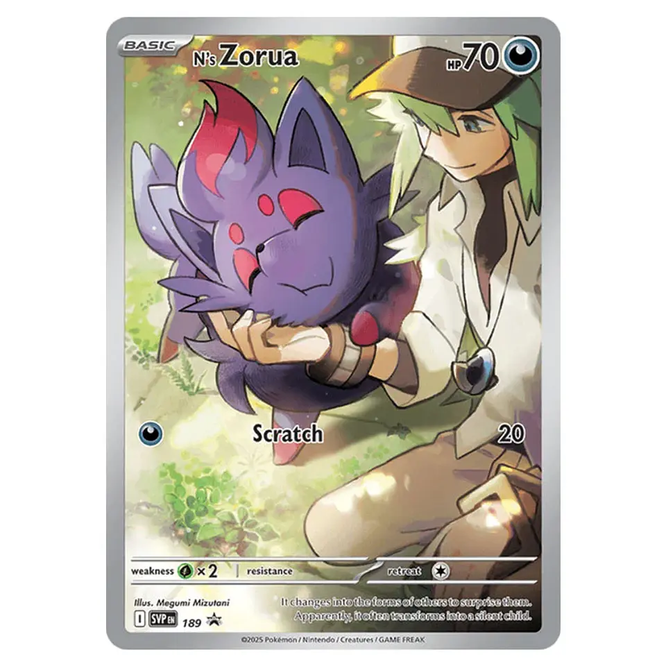 N's Zorua - 189 - SV: Scarlet & Violet Promo Cards 1