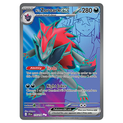 N's Zoroark ex - 175/159 - SV09: Journey Together