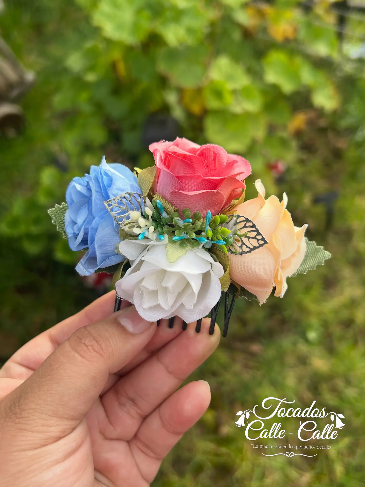 Tocado Personalizado Modelo Magnolia  5