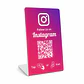Banner de Mostrador para Instagram Follow | NFC + QR - Miniatura 1