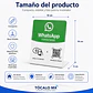 Banner de Mostrador para WhatsApp | NFC + QR - Miniatura 3