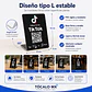 Banner de Mostrador para TikTok Follow | NFC + QR - Miniatura 4