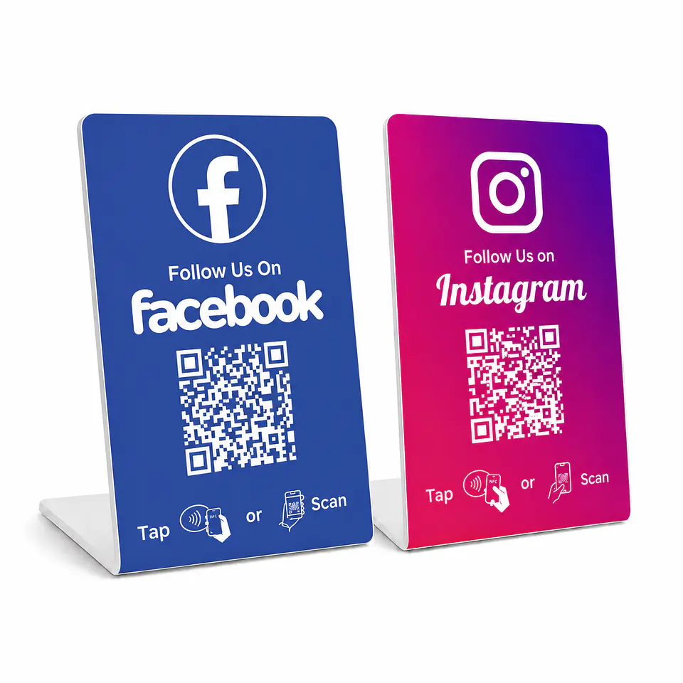 Pack de 2 Banners a Elegir | NFC + QR 4