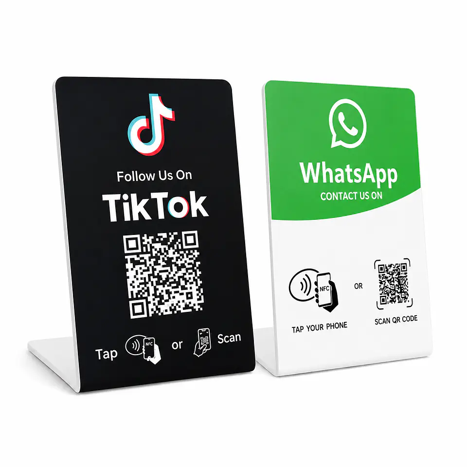 Pack de 2 Banners a Elegir | NFC + QR 8
