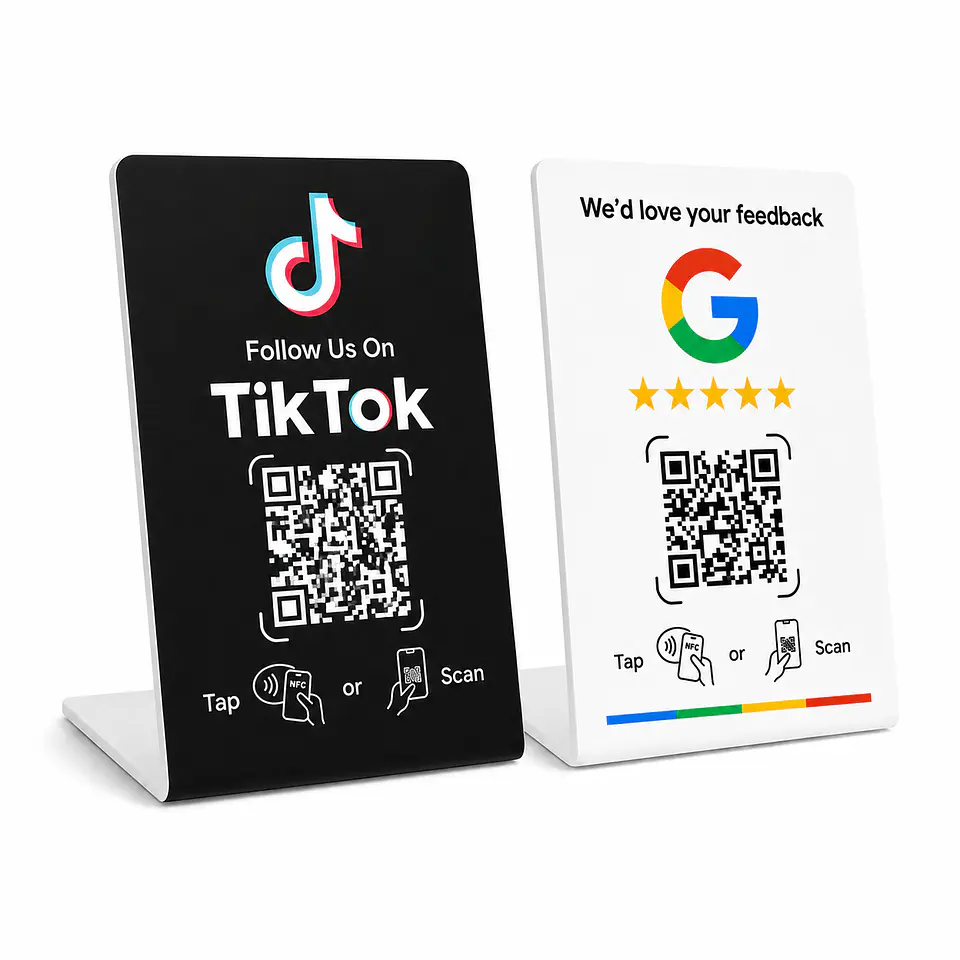 Pack de 2 Banners a Elegir | NFC + QR 9