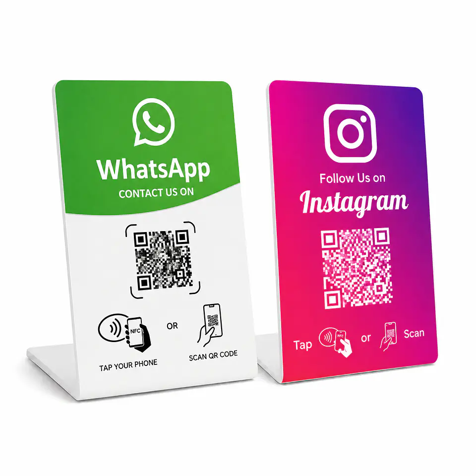 Pack de 2 Banners a Elegir | NFC + QR 11