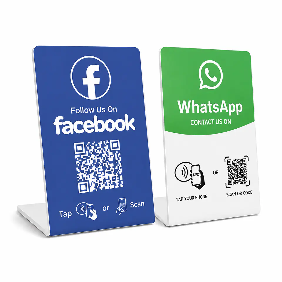 Pack de 2 Banners a Elegir | NFC + QR 15