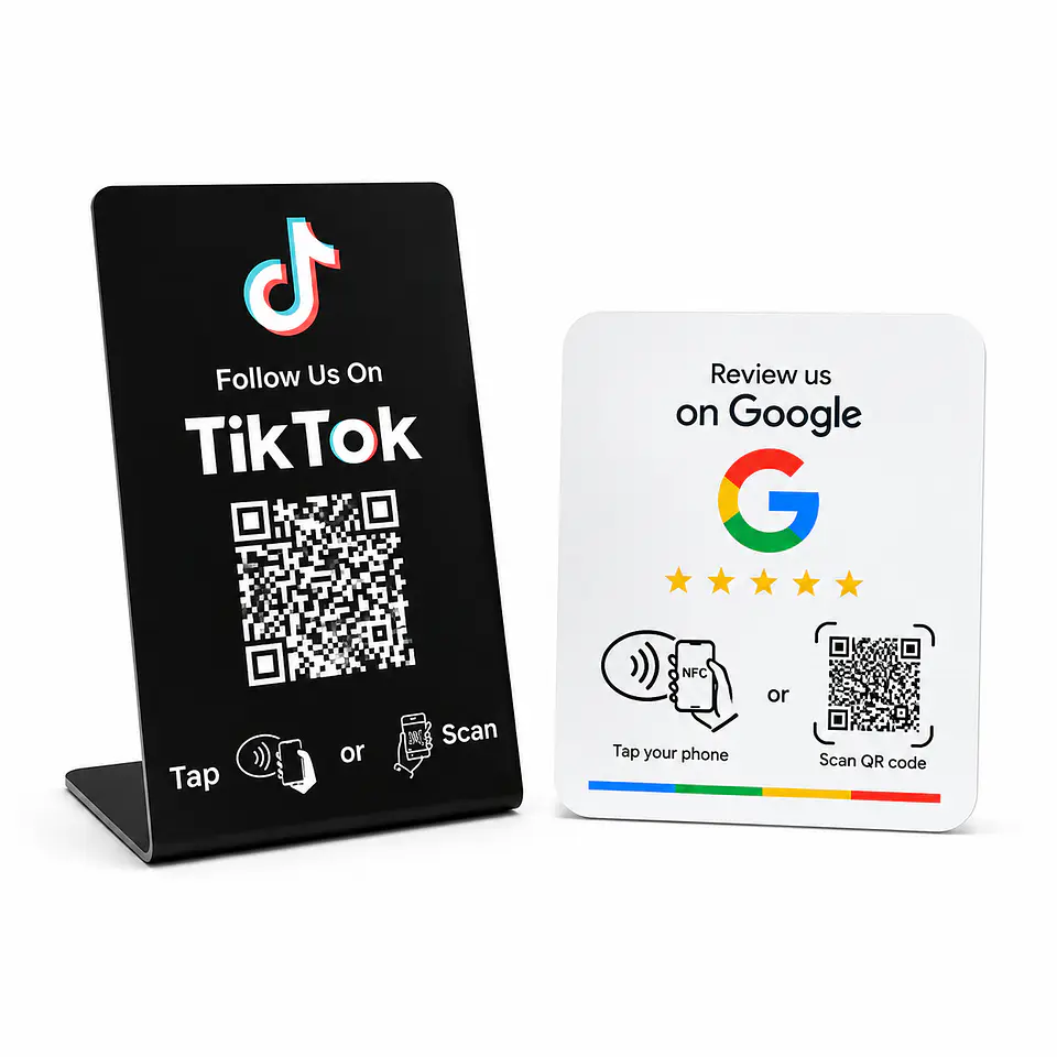 Pack Banner + Placa | NFC + QR 9