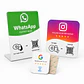 Kit 3 en 1: Banner + Placa + Etiqueta NFC Google - Miniatura 4