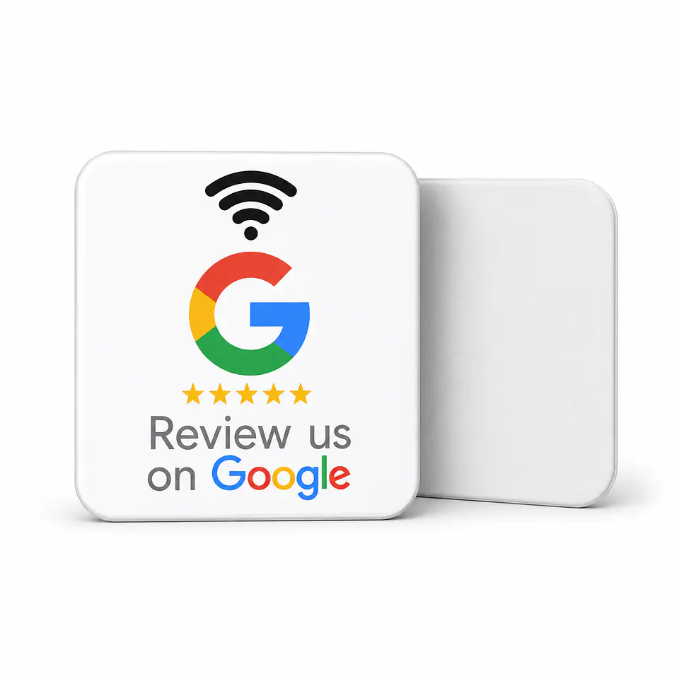 Etiqueta NFC Google Reviews 30 × 30 mm 1