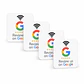 Pack 4 Etiquetas NFC Google Reviews 30 × 30 mm - Miniatura 1