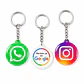 Llavero Universal NFC con Resina Epoxi - Miniatura 1