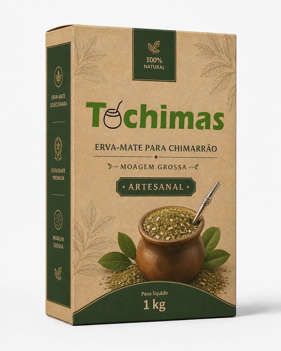 TOCHIMAS Artesanal - Erva Mate moagem grossa 1