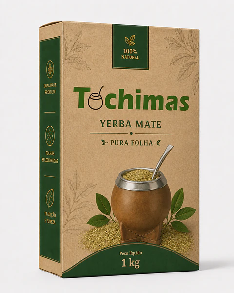 TOCHIMAS Yerba Mate Pura Folha