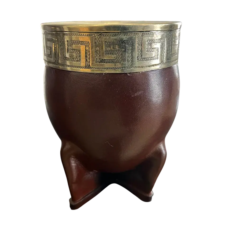 Tochimas Mate Imperial Artesanal Calabaça - Castanho escuro 1