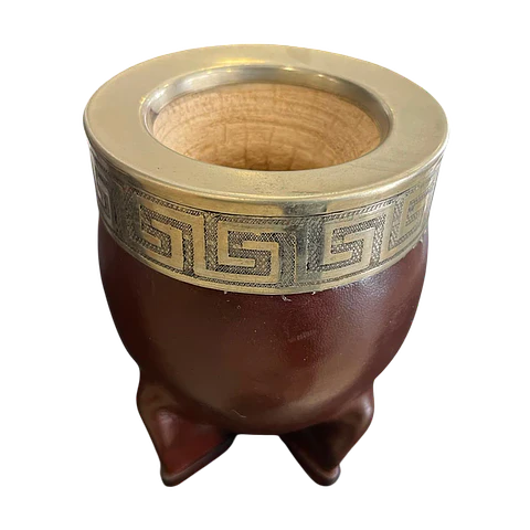 Tochimas Mate Imperial Artesanal Calabaça - Castanho escuro