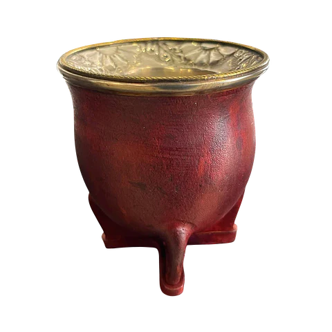 Tochimas Mate Camioneiro Calabaça - Borda volcada - Castanho