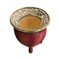 Tochimas Mate Camioneiro Calabaça - Borda volcada - Castanho - Thumbnail 2