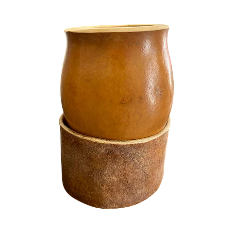 Tochimas Mate Calabaça Criollo - Base de couro