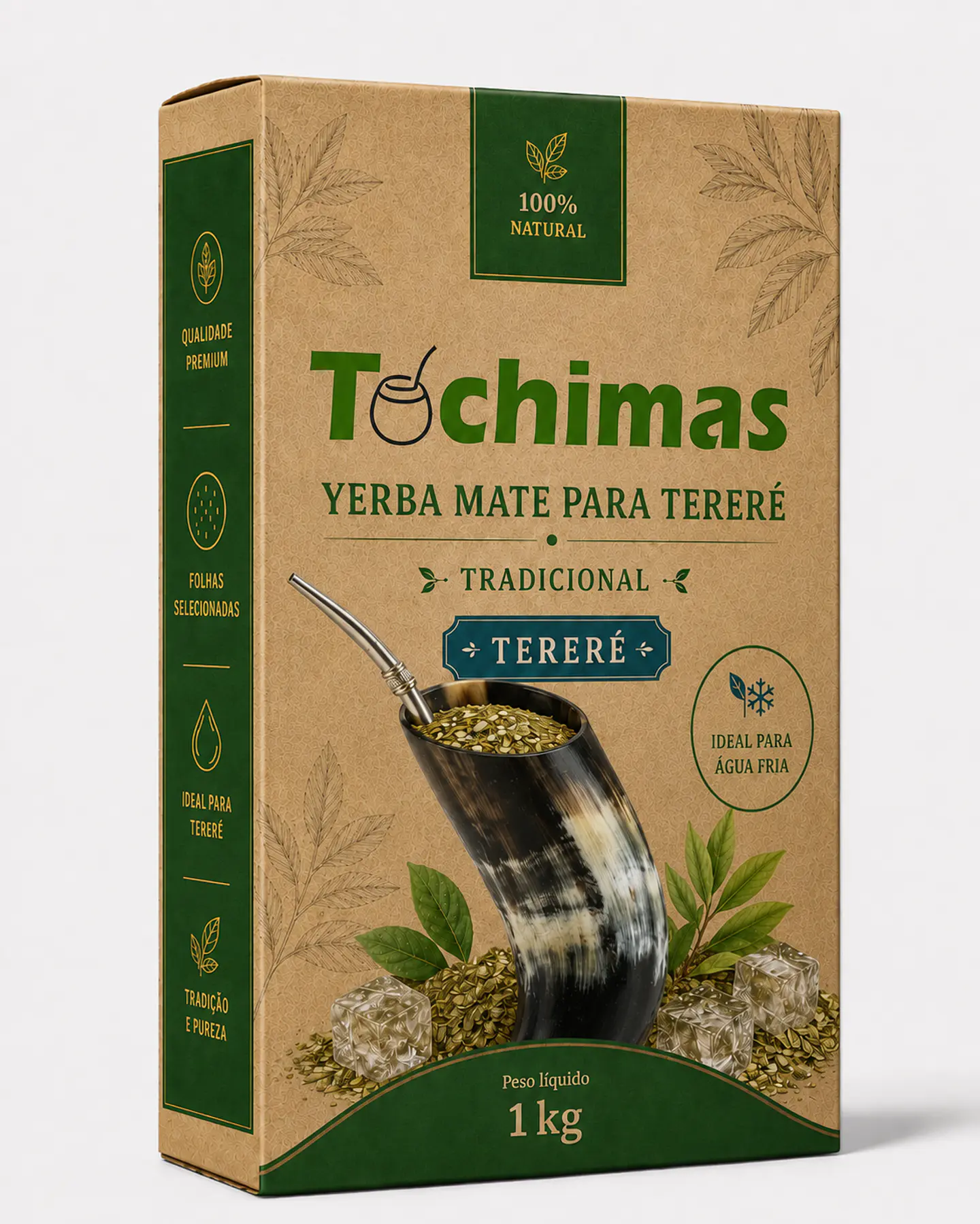 Tochimas Yerba Mate para Tereré Tradicional 1kg 1