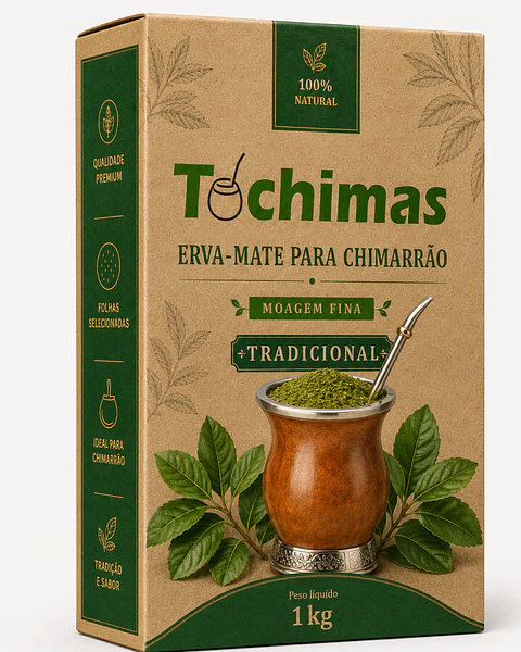 Tochimas Erva-Mate para Chimarrão Tradicional 1kg
