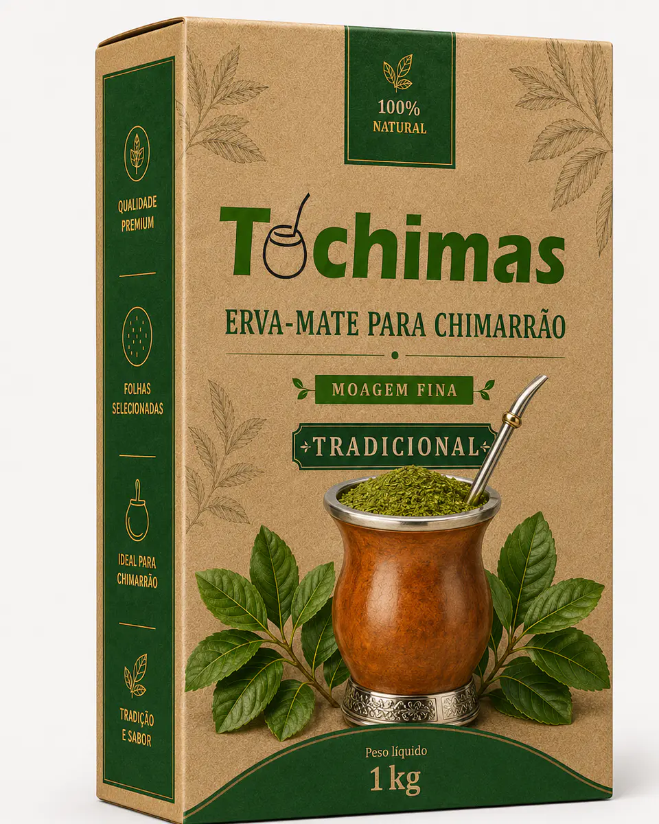 Tochimas Erva-Mate para Chimarrão Tradicional 1kg 1