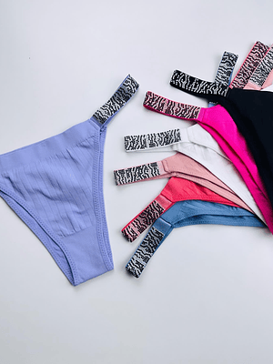 4 CALZON BIKINI BRILLO #953