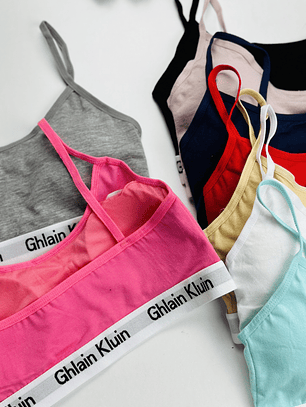 6 PETOS DE ALGODON JUVENIL #219