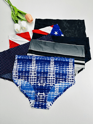 6 CALZONES INVISIBLE ESTAMPADO #212