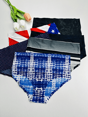 6 CALZONES INVISIBLE ESTAMPADO #212