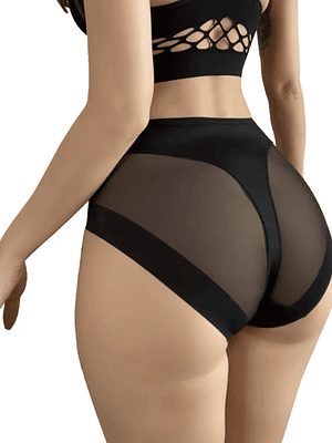 3 CALZON INVISIBLE TIRO ALTO SIN MARCACION #395