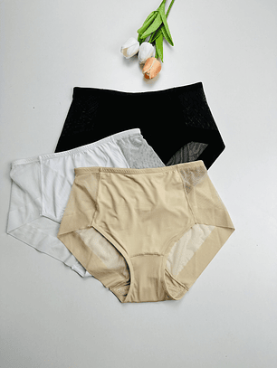 3 CALZON INVISIBLE TIRO ALTO SIN MARCACION #395