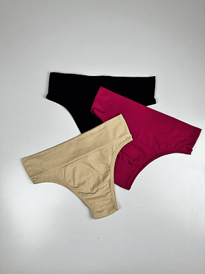 3 CALZON BIKINI DE MICROFRIBRA  #721