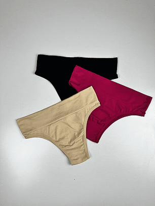 3 CALZON BIKINI DE MICROFRIBRA  #721