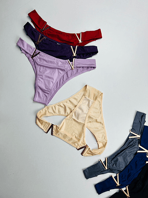 3 CALZON BIKINI INVISIBLE V #F08