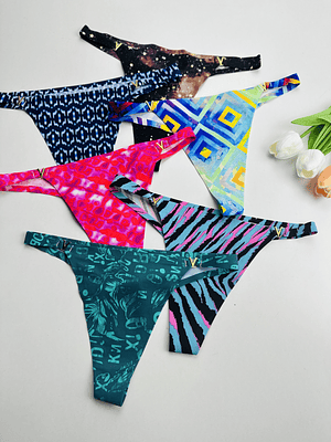  6 COLALESS INVISIBLE ESTAMPADO #461