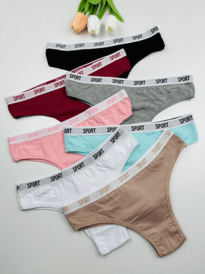 4 CALZON DE ALGODON BIKINI JUVENIL #302