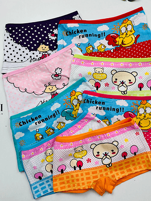 12 PANTALETAS DE NIÑAS #101