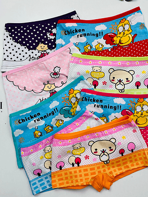 6 PANTALETAS DE NIÑAS #101