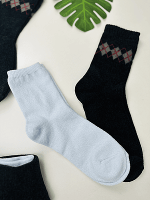 6 PARES DE CALCETINES TERMICOS DE PLUSH 